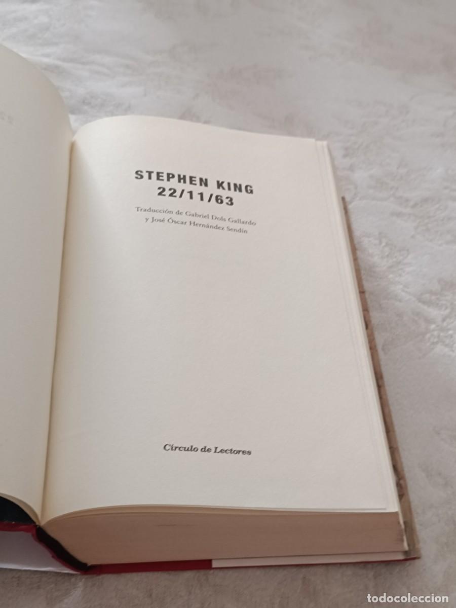 Libros de segunda mano: 22/11/63 de Stephen King - Foto 6