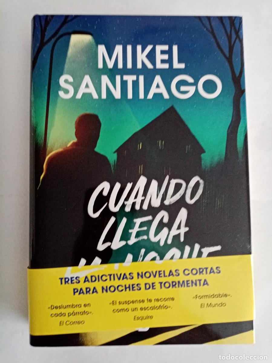 Libros de segunda mano: CUANDO LLEGA LA NOCHE. Mikel Santiago ( EDICIONES B )