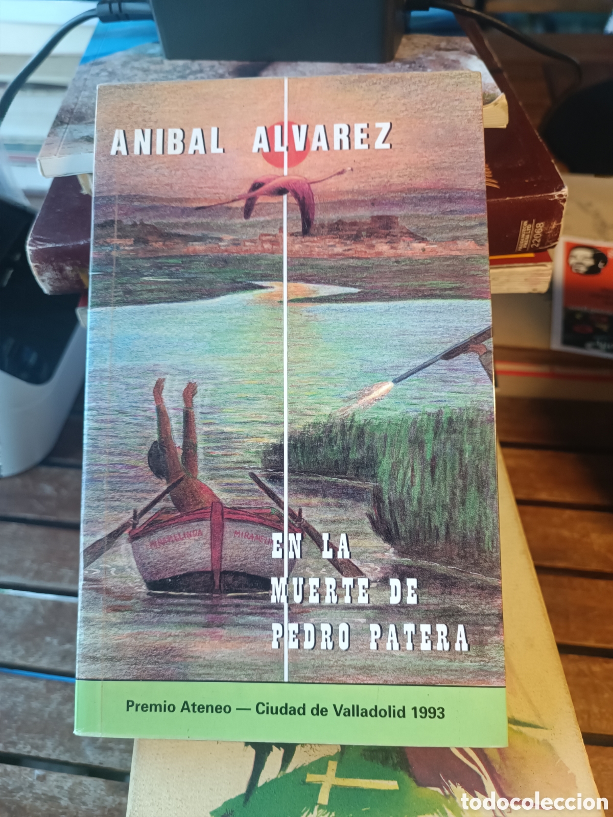 Libros de segunda mano: EN LA MUERTE DE PEDRO PATERA - ANIBAL ALVAREZ / PREMIO ATENEO - CIUDAD DE VALLADOLID 1993