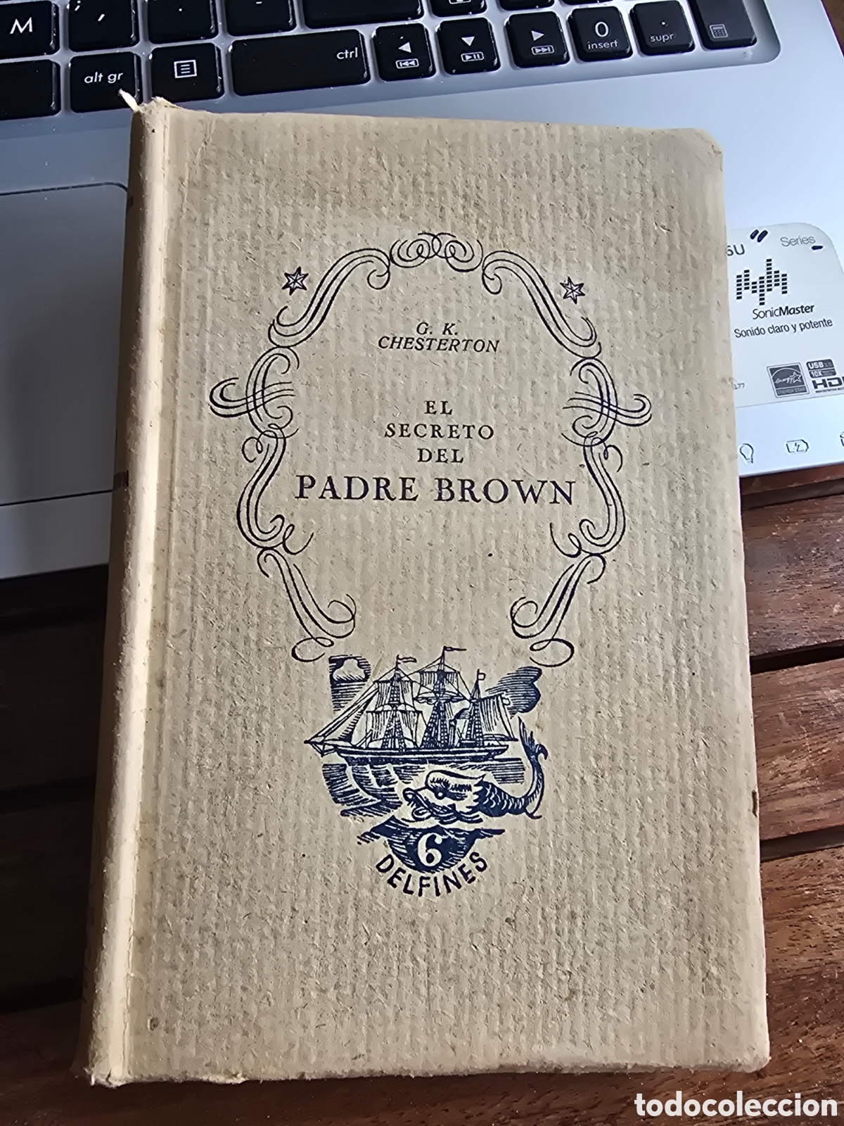 Libros de segunda mano: EL SECRETO DEL PADRE BROWN G.K. Chesterton EDITORIAL TARTESSOS 1943 relatos detectives misterios