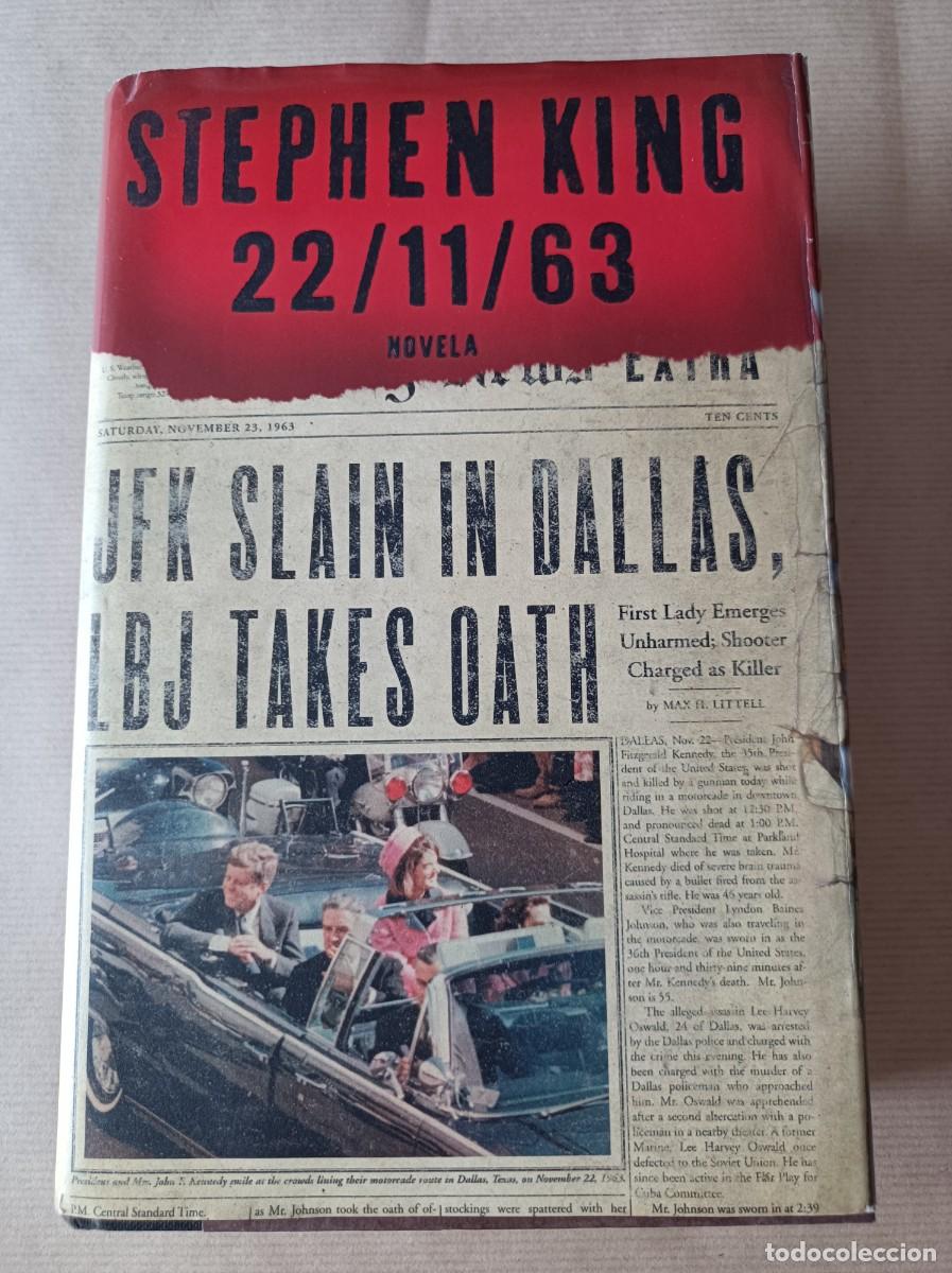 Libros de segunda mano: LIBRO STEPHEN KING 25/11/63 TAPAS DURAS