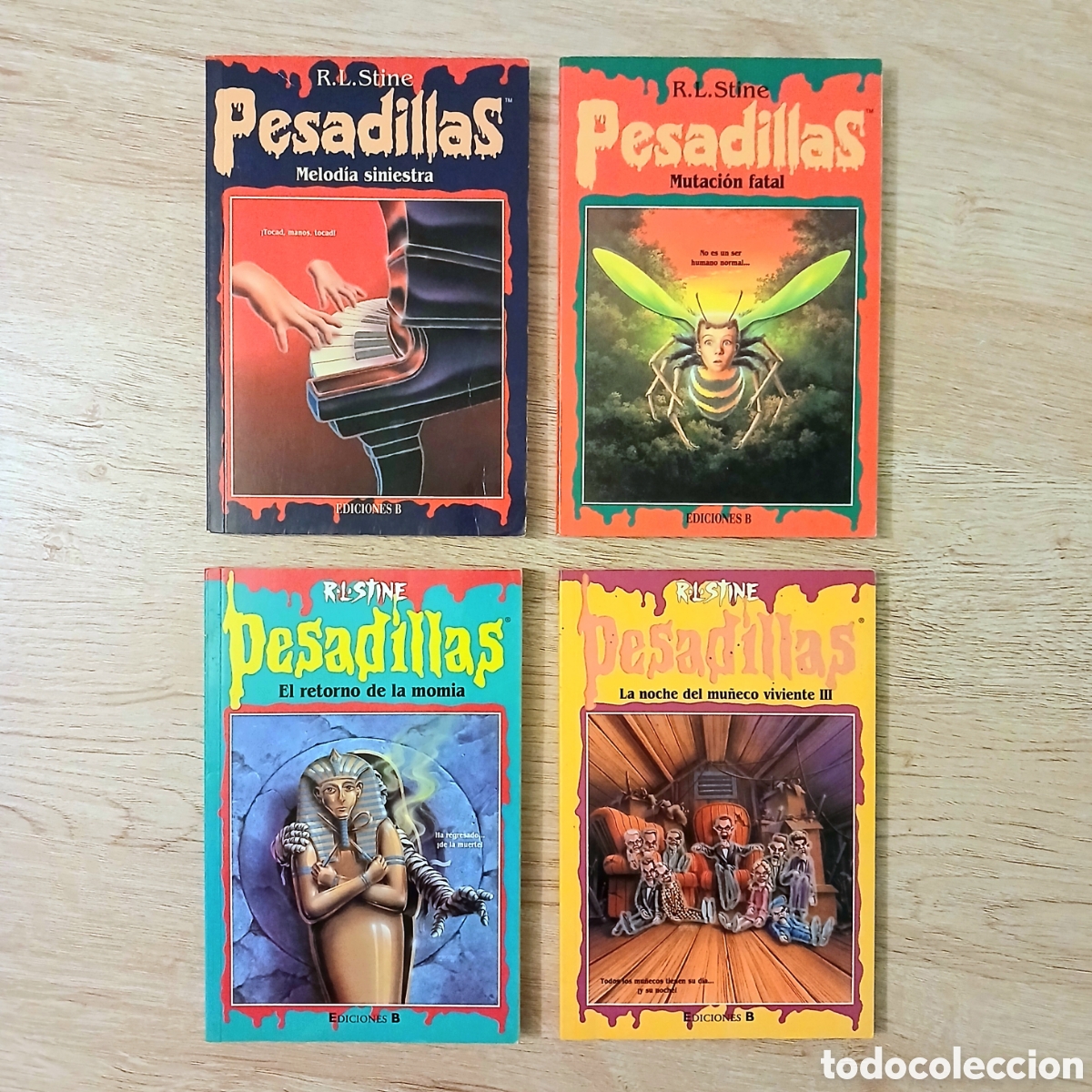 Libros de segunda mano: Libros de la serie PESADILLAS