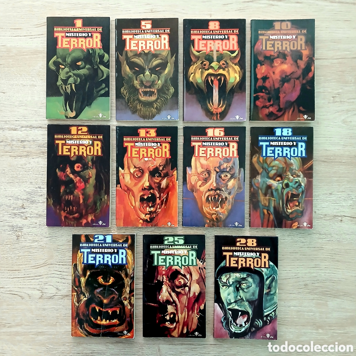 Libros de segunda mano: Biblioteca Universal de Misterio y Terror (Ediciones UVE)