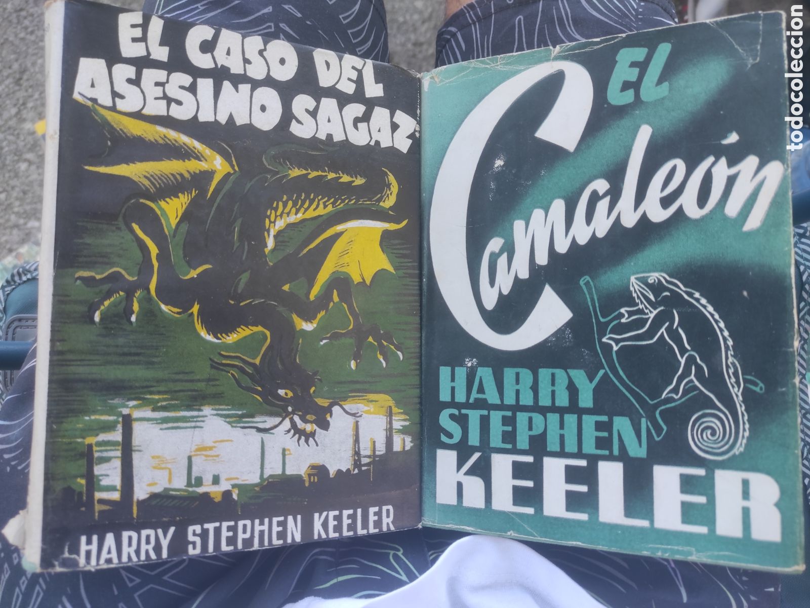 Libros de segunda mano: Harry Stephen Keeler. El caso del asesino sagaz y El Camale&oacute;n