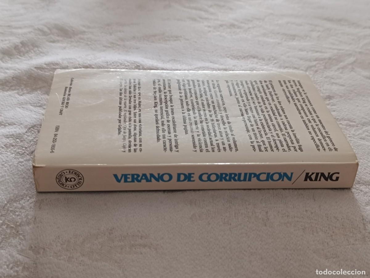 Libros de segunda mano: Verano de corrupci&oacute;n de Stephen King - Foto 2