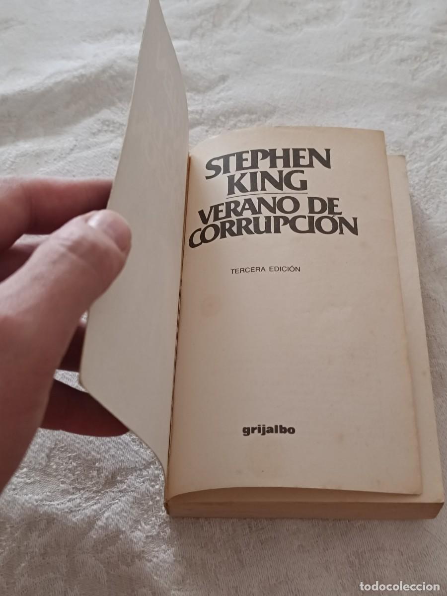 Libros de segunda mano: Verano de corrupci&oacute;n de Stephen King - Foto 6