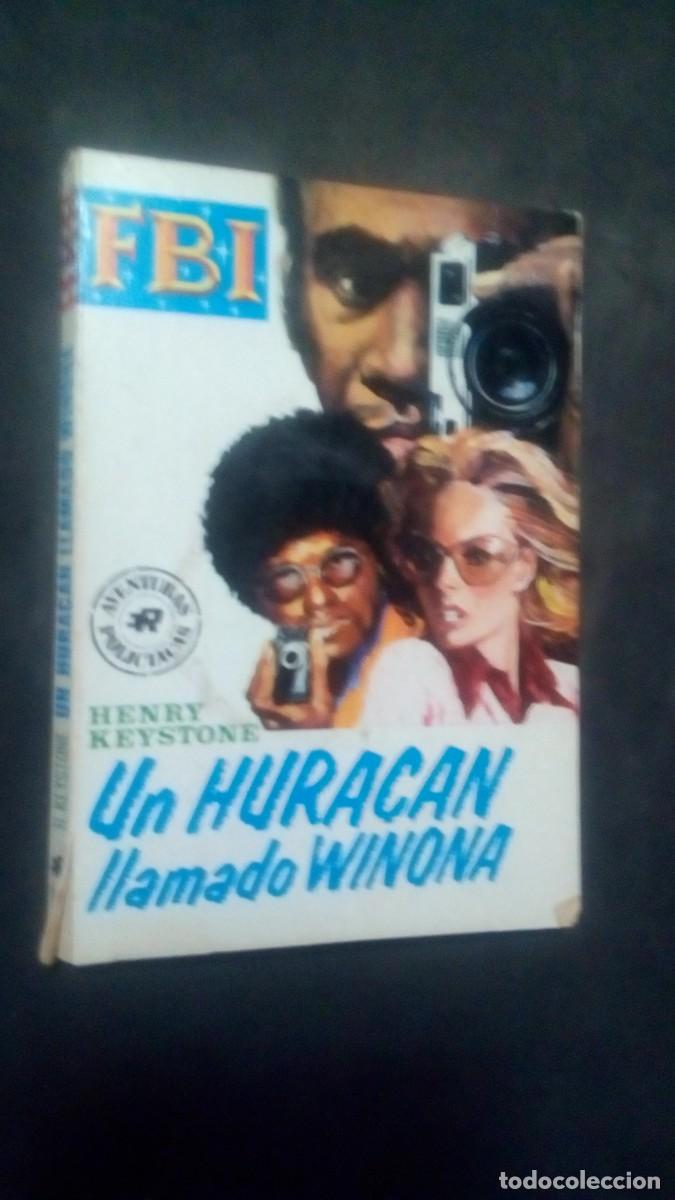 Libros de segunda mano: FBI n&ordm; 1192. Un Hurac&aacute;n llamado Winona Roll&aacute;n 1974-PULP