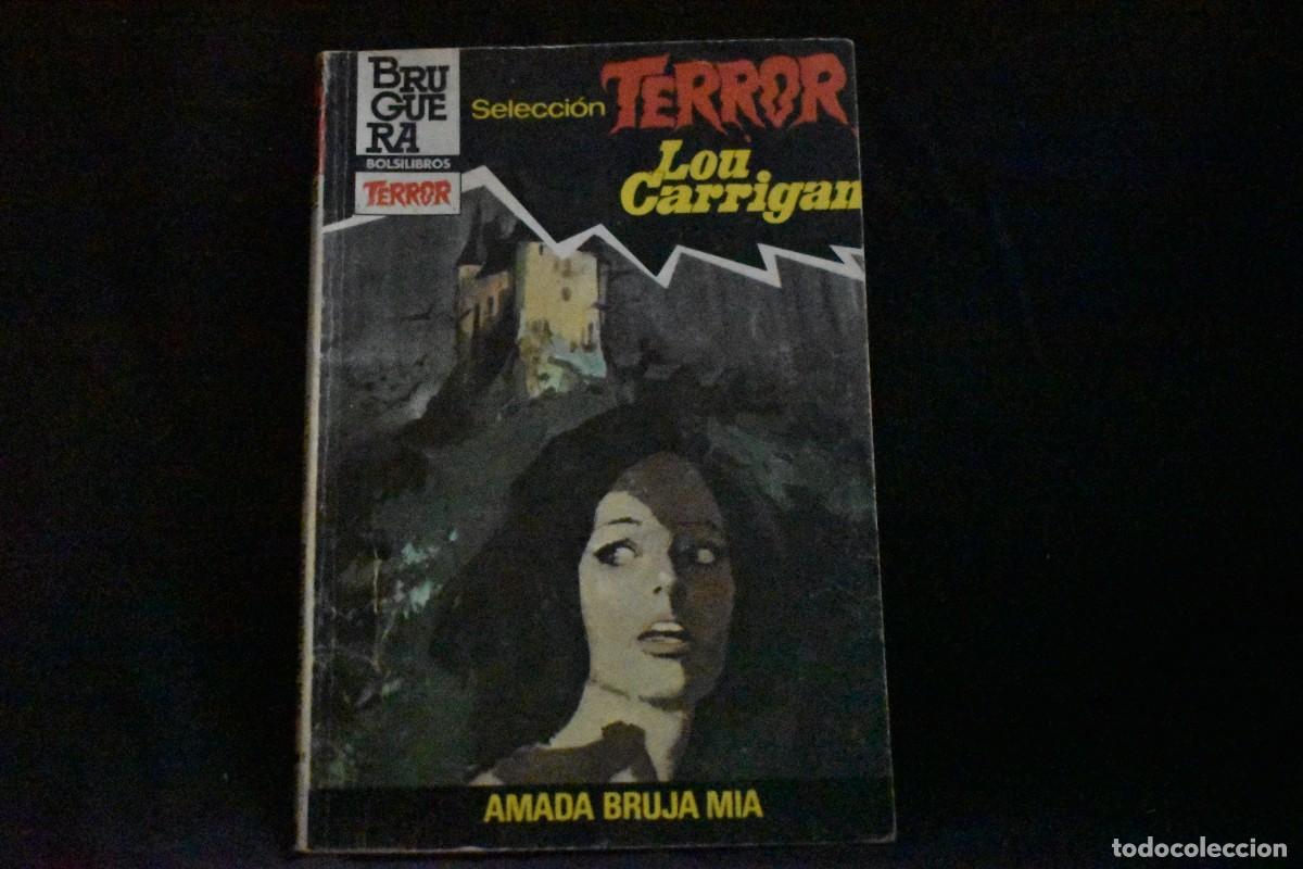Libros de segunda mano: SELECCI&Oacute;N TERROR N&ordm; 526. AMADA BRUJA MIA. LOU CARRIGAN. BOLSILIBROS BRUGUERA