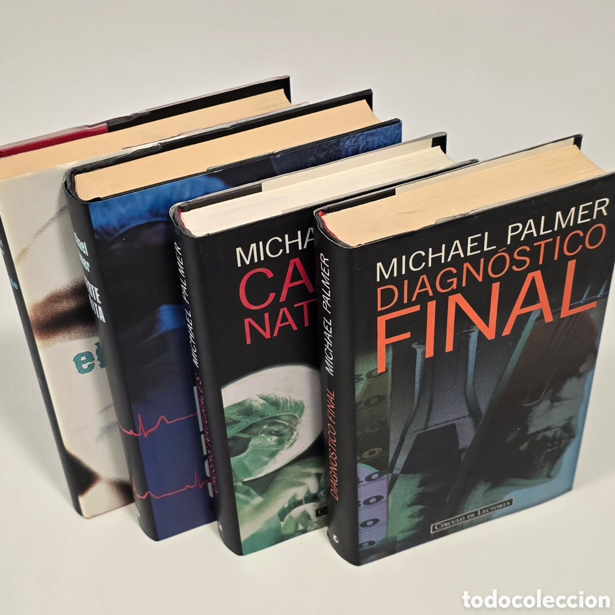 Libros de segunda mano: Michael Palmer: 4 libros tapa dura. El paciente, Muerte s&uacute;bita, Causas naturales, Diagn&oacute;stico final