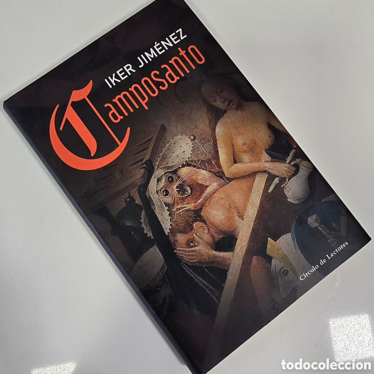 Libros de segunda mano: Iker Jim&eacute;nez Camposanto C&iacute;rculo Lectores tapa dura misterio An&iacute;bal Navarro Bosco Tinieblas novela
