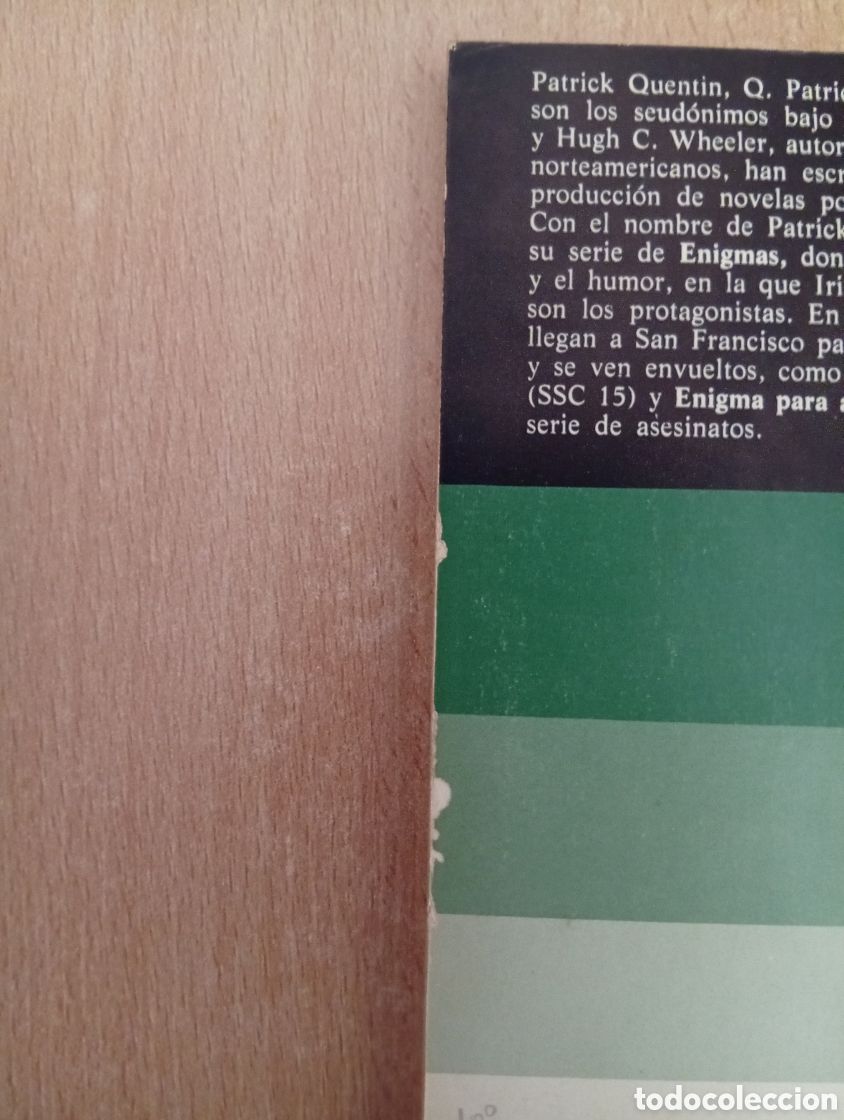 Libros de segunda mano: ENIGMA PARA MARIONETAS. Patrick Quentin - Foto 3
