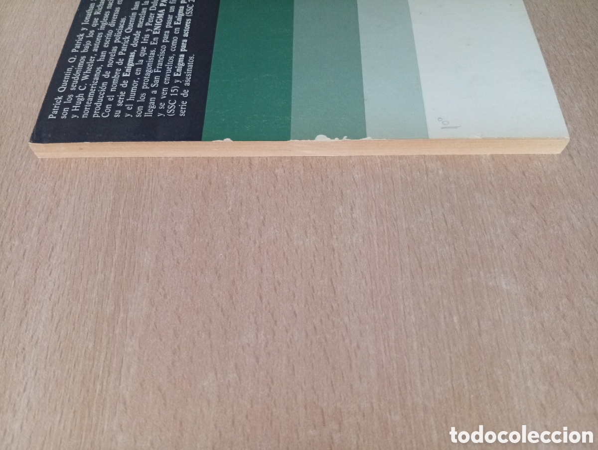 Libros de segunda mano: ENIGMA PARA MARIONETAS. Patrick Quentin - Foto 6