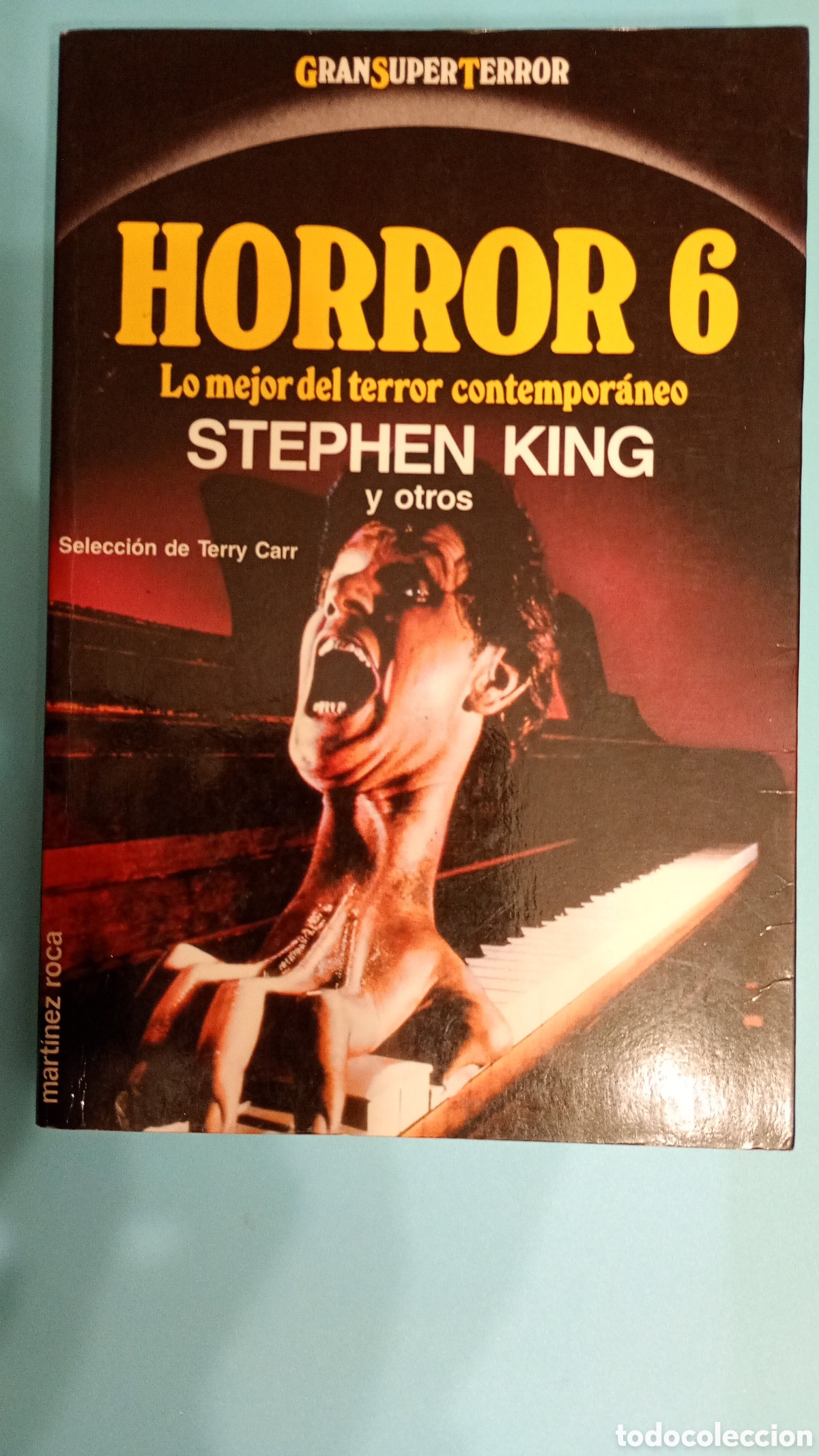 Libros de segunda mano: HORROR 6, Lo mejor del terror contempor&aacute;neo. Stephen King y otros, selecc de Terry Carr: Bradbury