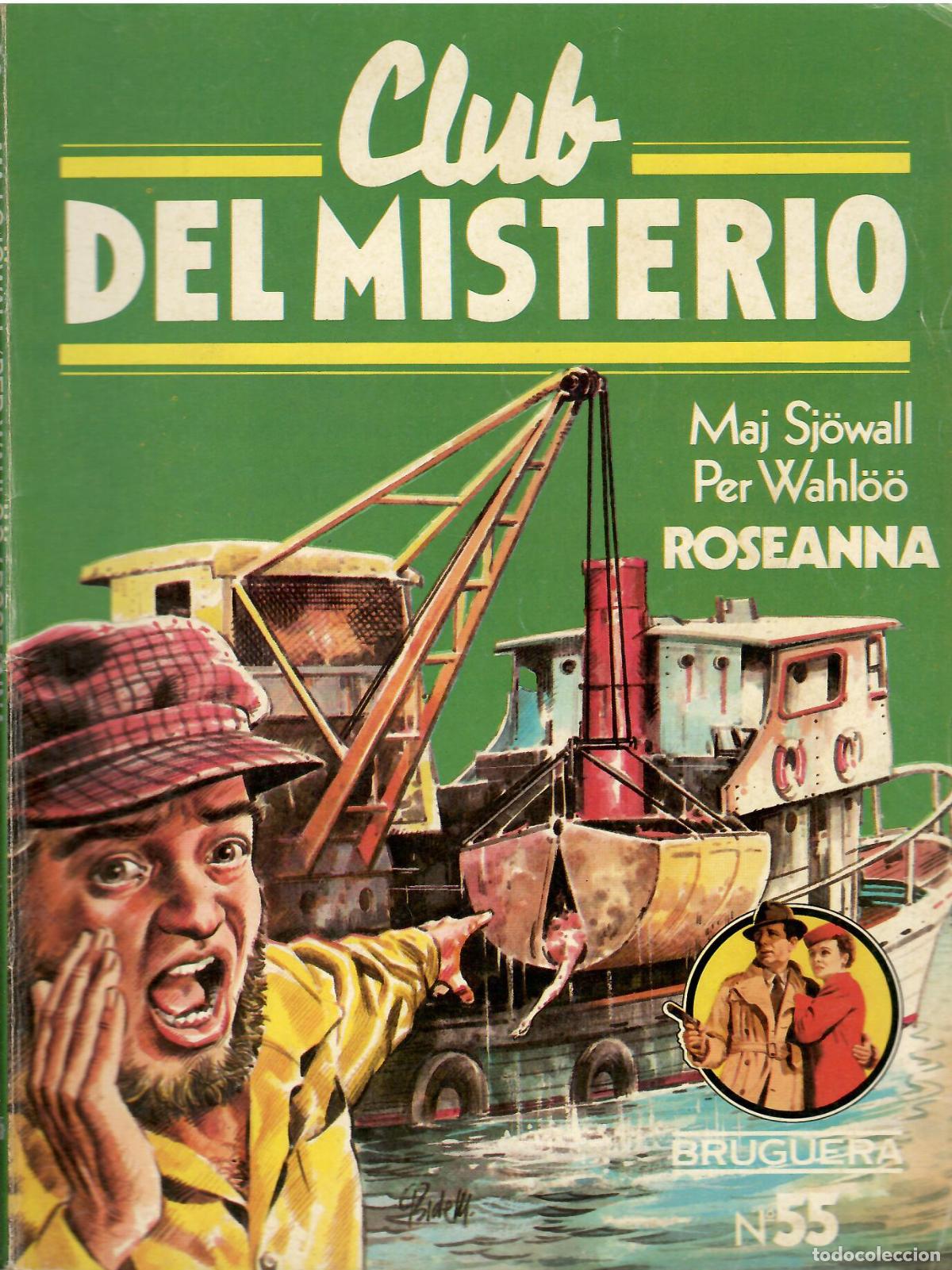 Libros de segunda mano: Club del misterio, n&ordm; 55: Roseanna - Maj Sjowall Per Wahloo; Bruguera
