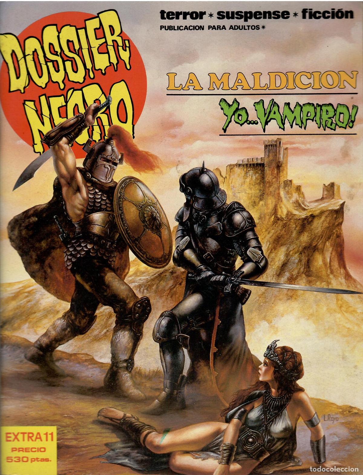 Libros de segunda mano: Comic Dossier negro, Extra 11: Retapado con los numeros 200, 201, 202 y 203 - Ediciones Zinco