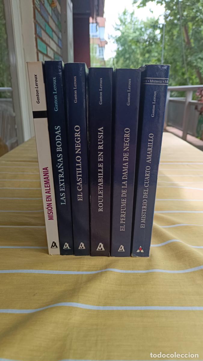 Libros de segunda mano: Colecci&oacute;n Rouletabille (6 vol&uacute;menes) &ndash; Gaston Leroux &ndash; Ediciones Abraxas &ndash; Numerados