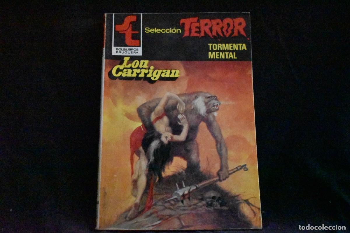 Libros de segunda mano: SELECCI&Oacute;N TERROR N&ordm; 496. TORMENTA MORTAL. LOU CARRIGAN. BOLSILIBROS BRUGUERA