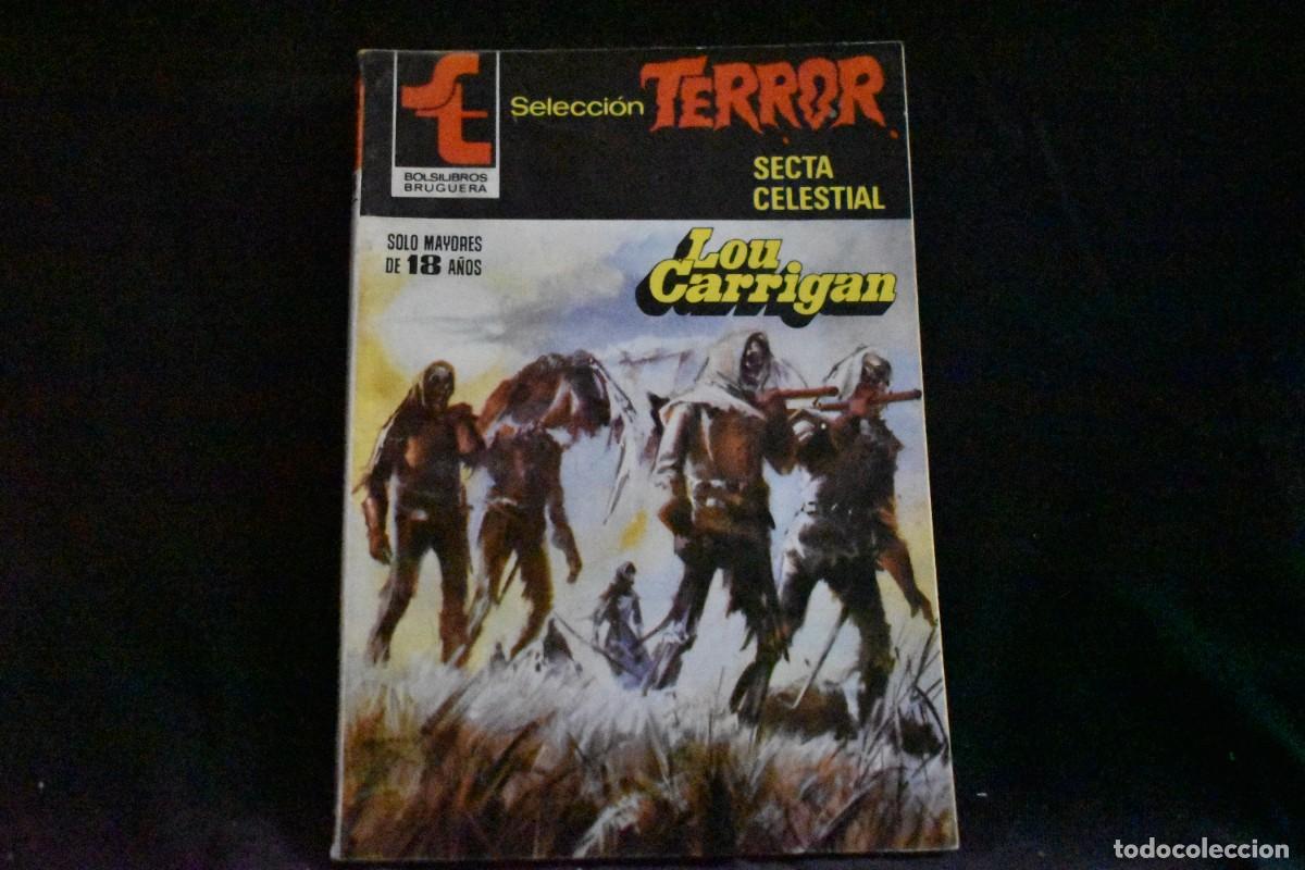 Libros de segunda mano: SELECCI&Oacute;N TERROR N&ordm; 484. SECTA CELESTIAL. LOU CARRIGAN. BOLSILIBROS BRUGUERA
