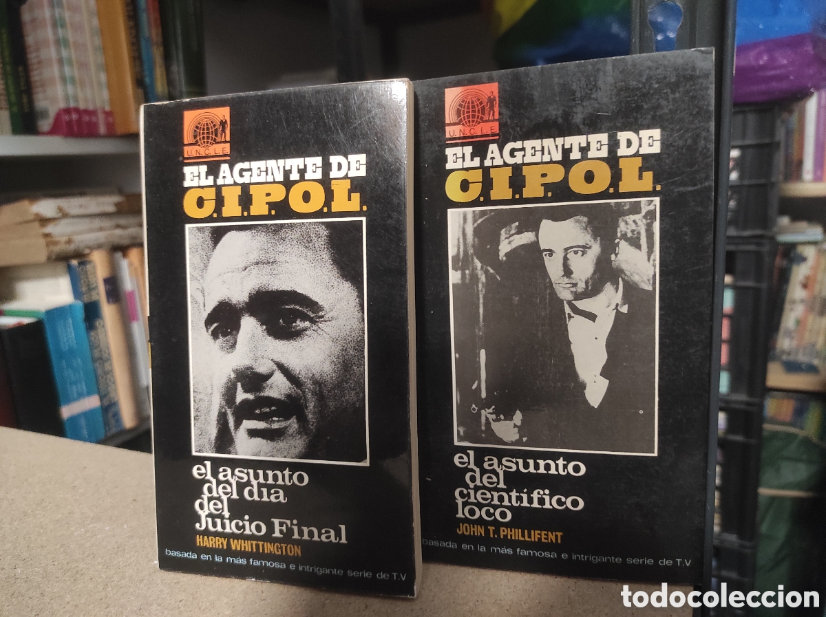 Libros de segunda mano: El Agente de CIPOL. n&deg; 2 y 4. El Asunto del Cientifico Loco y Juicio Final .Editorial Ferma