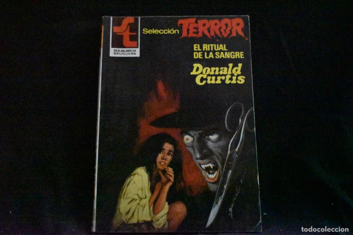 Libros de segunda mano: SELECCI&Oacute;N TERROR N&ordm; 466. EL RITUAL DE LA SANGRE. DONALD CURTIS. BOLSILIBROS BRUGUERA
