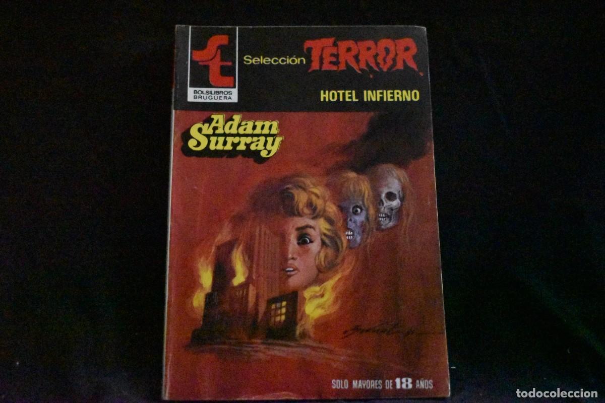 Libros de segunda mano: SELECCI&Oacute;N TERROR N&ordm; 452. HOTEL INFIERNO. ADAM SURRAY. BOLSILIBROS BRUGUERA EXCELENTE