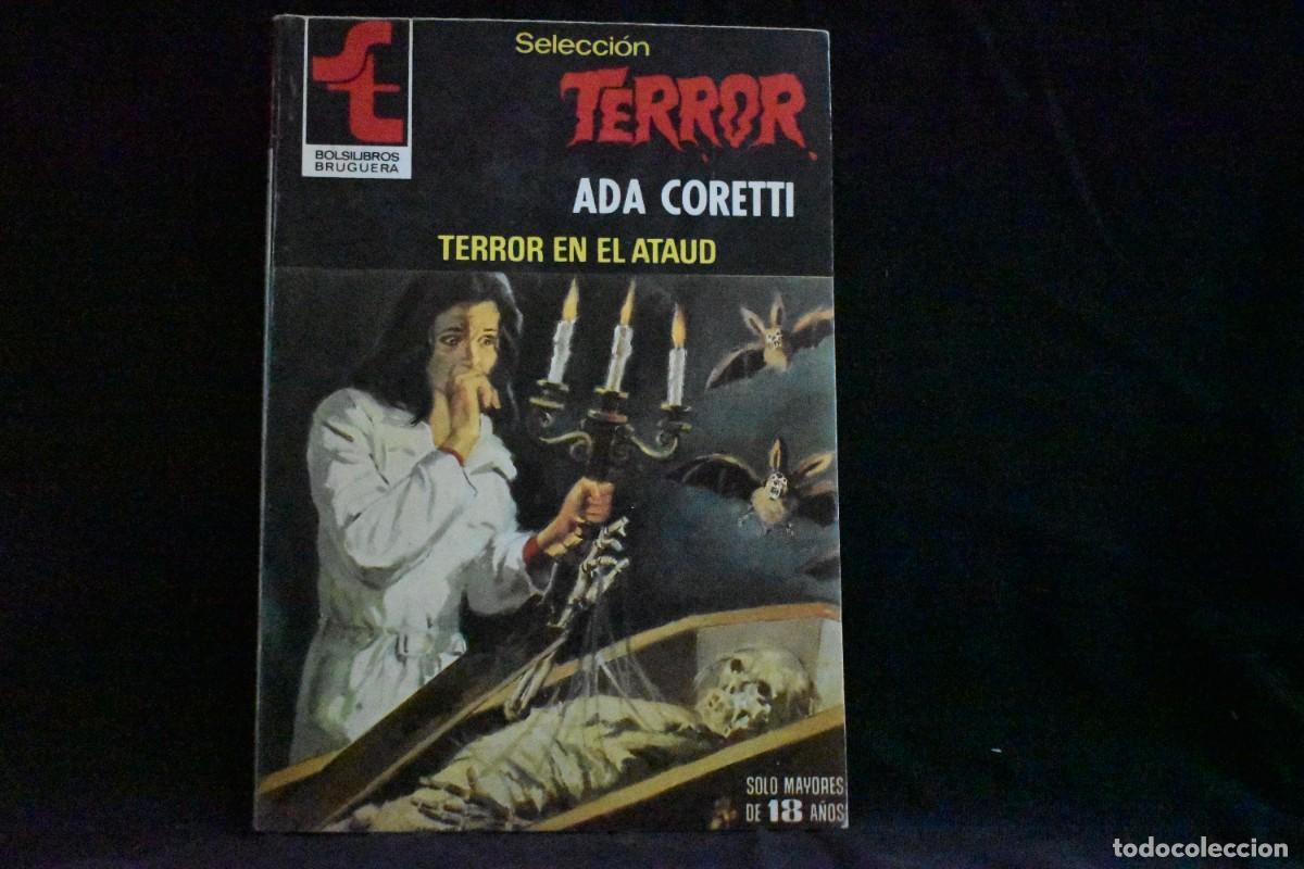 Libros de segunda mano: SELECCI&Oacute;N TERROR N&ordm; 420. TERROR EN EL ATAUD. ADA CORETTI. BOLSILIBROS BRUGUERA MUY BUENO