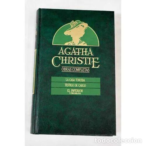 Libros de segunda mano: LA CASA TORCIDA / TESTIGO de CARGO / el INFERIOR - AGATHA CHRISTIE - Sin Especificar