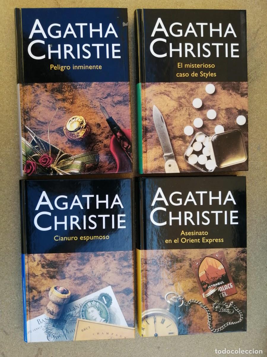Libros de segunda mano: AGRATHA CHRISTIE (PELIGRO INMINENTE - CIANURO ESPUMOSO - EL MISTERIOSO CASO DE STYLES - ASESINATO EN