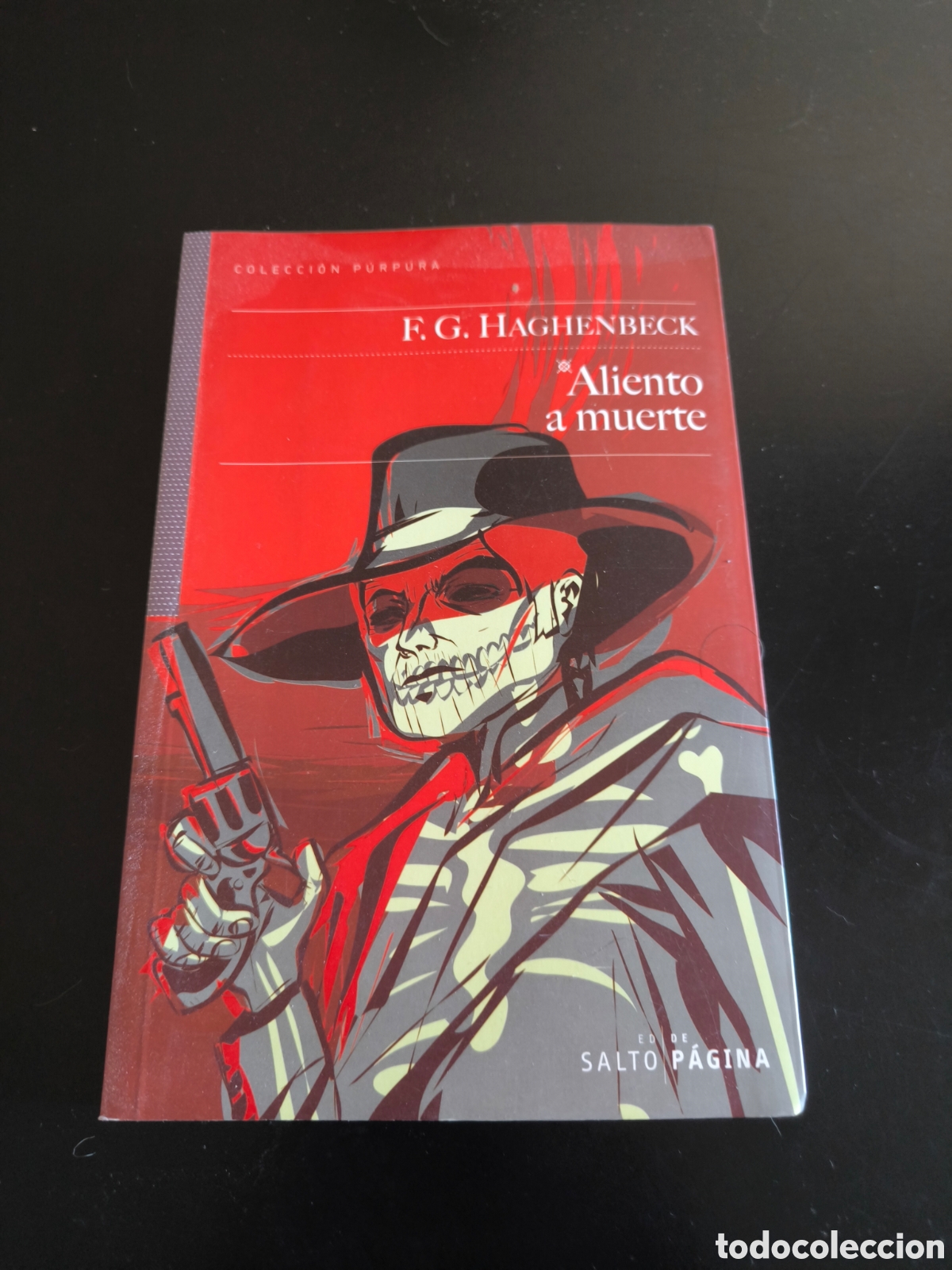 Livros em segunda m&atilde;o: Aliento a muerte. F g haghenbeck