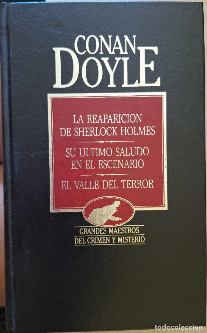 Libros de segunda mano: LA REAPARICION DE SHERLOCK HOLMES. SU ULTIMO SALUDO EN EL ESCENARIO. - DOYLE, Conan.