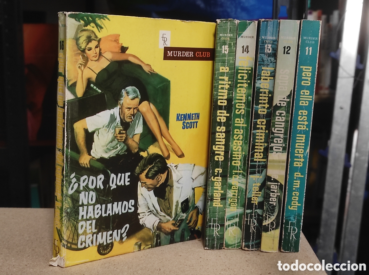 Libros de segunda mano: Lote (n&deg; 11-16) literatura misterio y crimen. Murder Club
