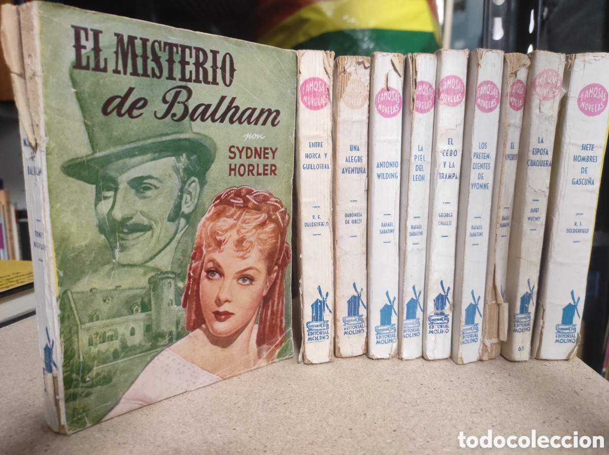 Libros de segunda mano: Lote de 10 libros Editorial Molino 1950