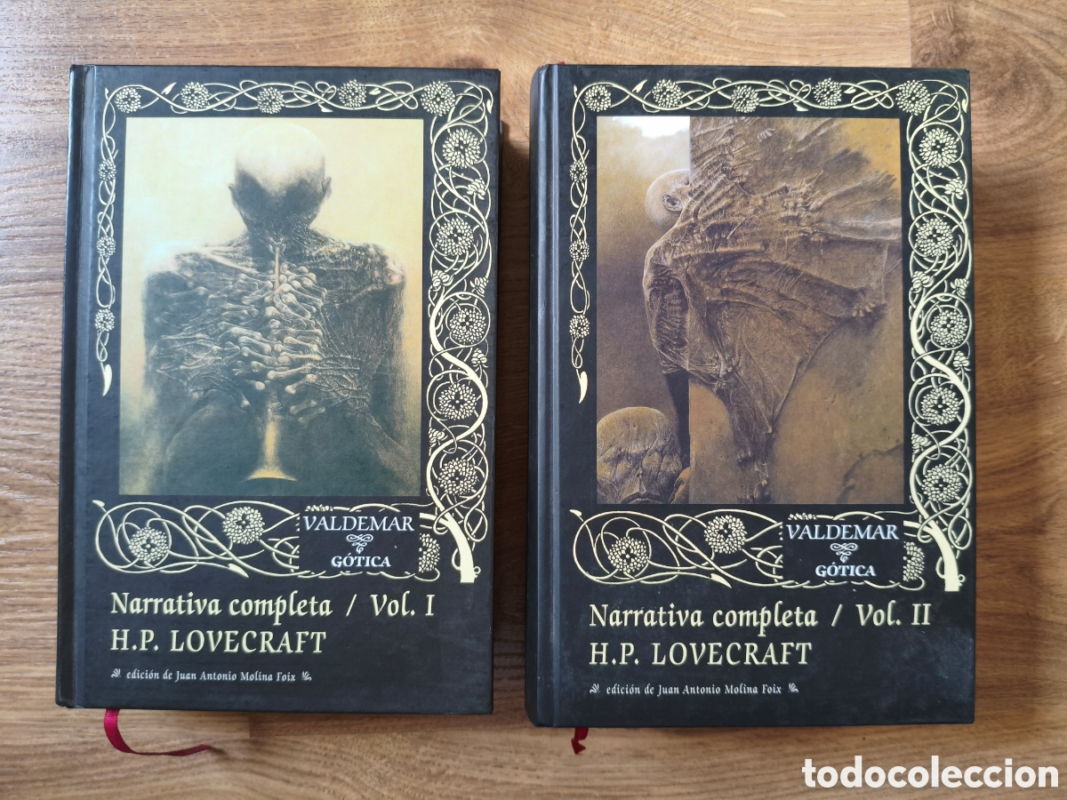 Libros de segunda mano: 981 - Narrativa completa I y II de Lovecraft Valdemar
