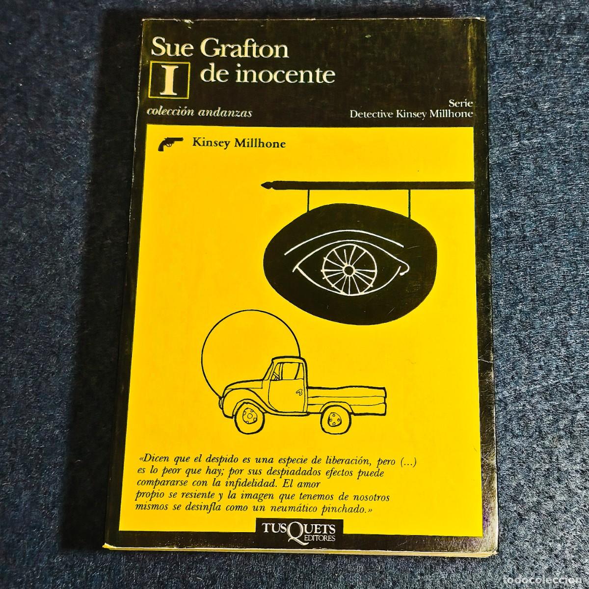 Second hand books: SUE GRAFTON DE lNOCENTE. KINSEY MILLHONE. A&Ntilde;O 1994