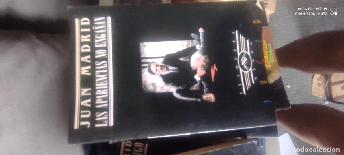 Libros de segunda mano: LAS APARIENCIAS NO ENGA&Ntilde;AN JUAN MADRID NOVELA NEGRA JUCAR
