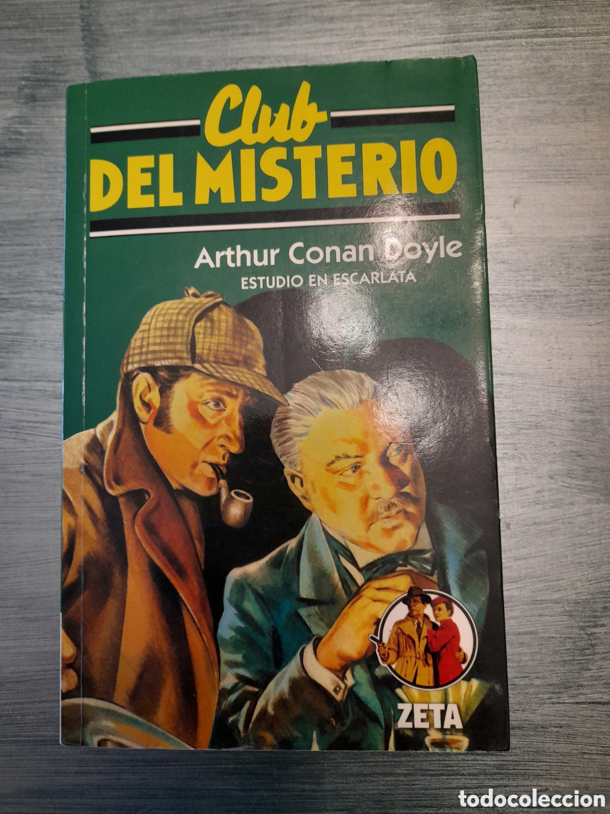 Gebrauchte B&uuml;cher: Club del Misterio, dos novelas en un mismo libro de Sherlock holmes, ediciones Zeta