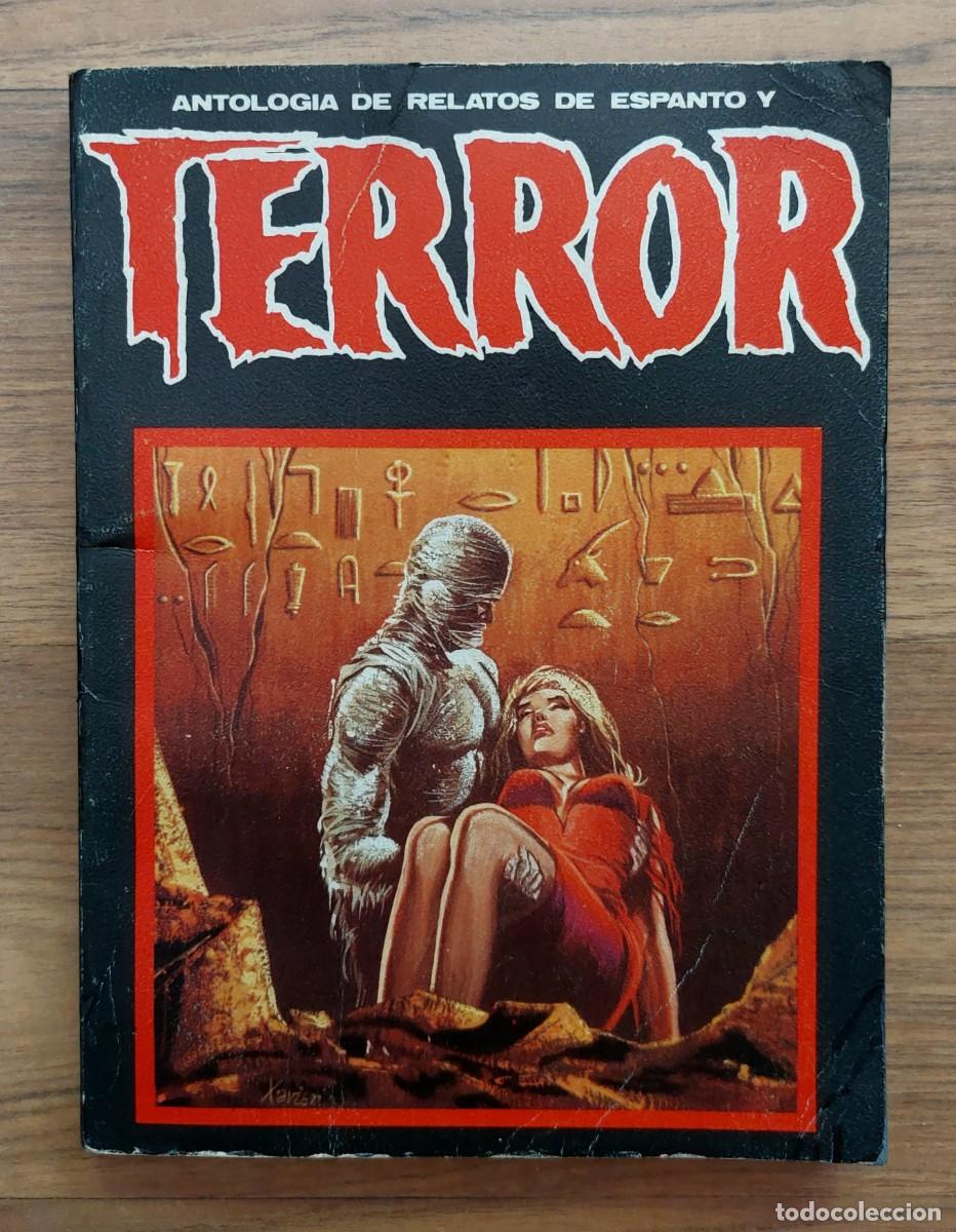Libros de segunda mano: ANTOLOGIA DE RELATOS DE ESPANTO Y TERROR DRONTE N&ordm; 22 NOVELAS-BOLSILIBROS-PULP