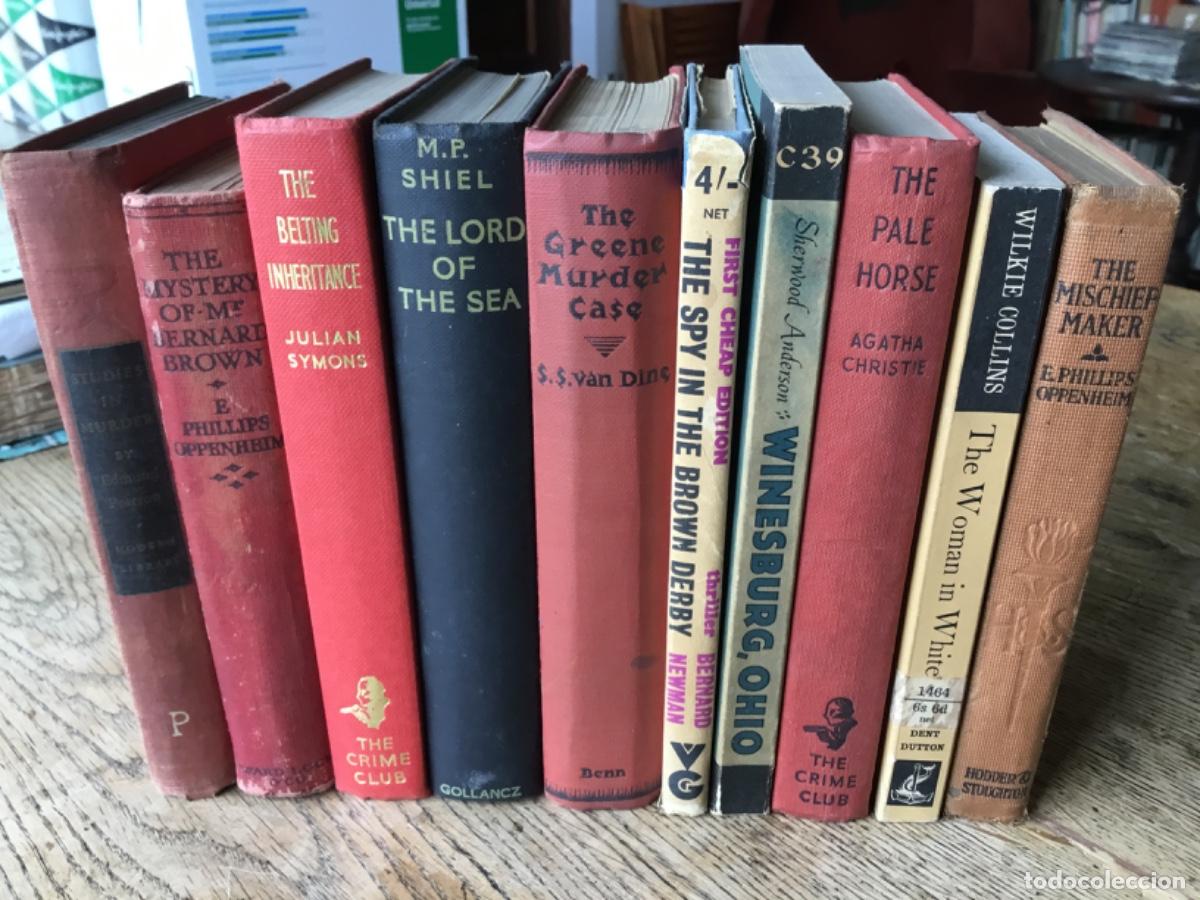 Livros em segunda m&atilde;o: LOTE 10 LIBROS // MISTERIO Y POLICIACO // LITERATURA INGLESA, AMERICANA // EN INGLES // 4