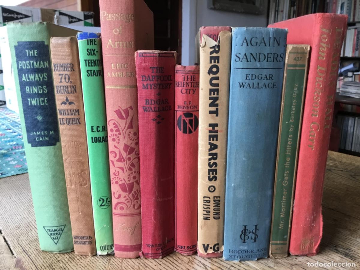 Livros em segunda m&atilde;o: LOTE 10 LIBROS // MISTERIO Y POLICIACO // LITERATURA INGLESA, AMERICANA // EN INGLES // 5