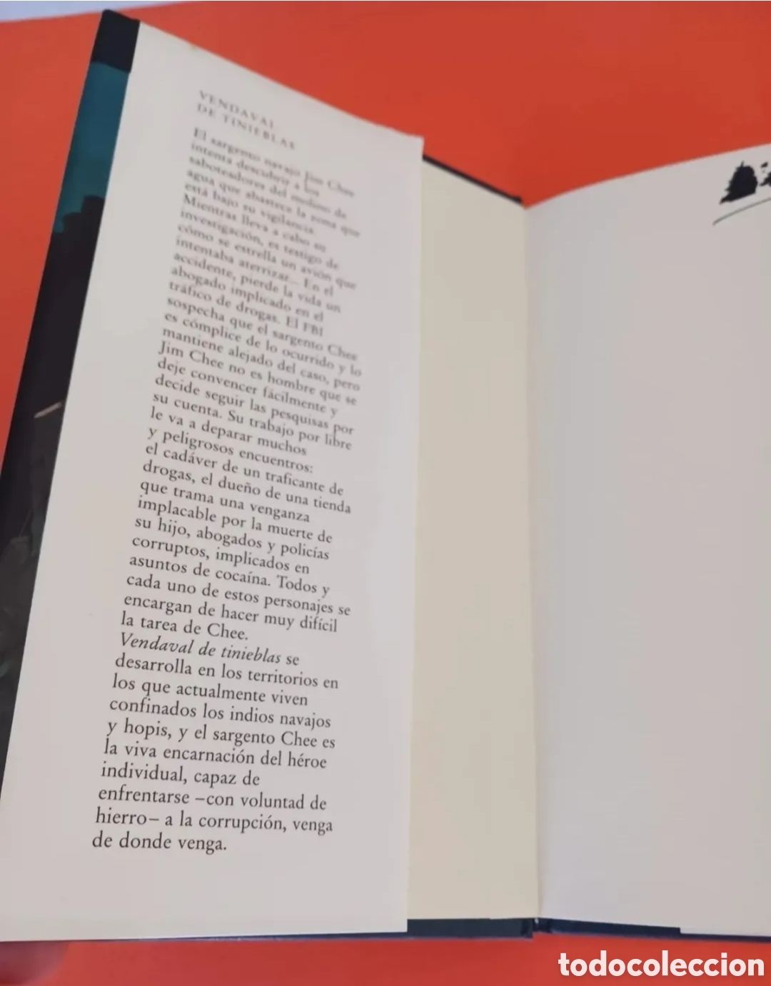 Libros de segunda mano: Libro, Vendaval de tinieblas. - Foto 2