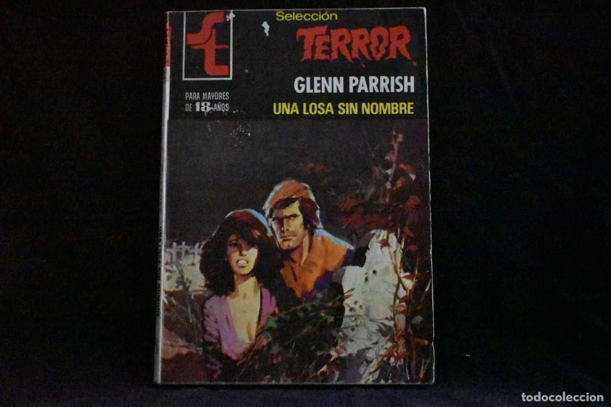Libros de segunda mano: SELECCI&Oacute;N TERROR N&ordm; 369. UNA LOSA SIN NOMBRE. GLENN PARRISH. BOLSILIBROS BRUGUERA