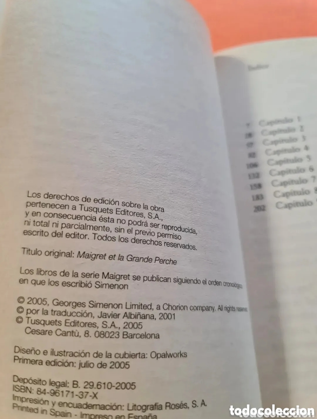 Libros de segunda mano: MAIGRET Y LA ESPINGARDA. LIBRO - Foto 2