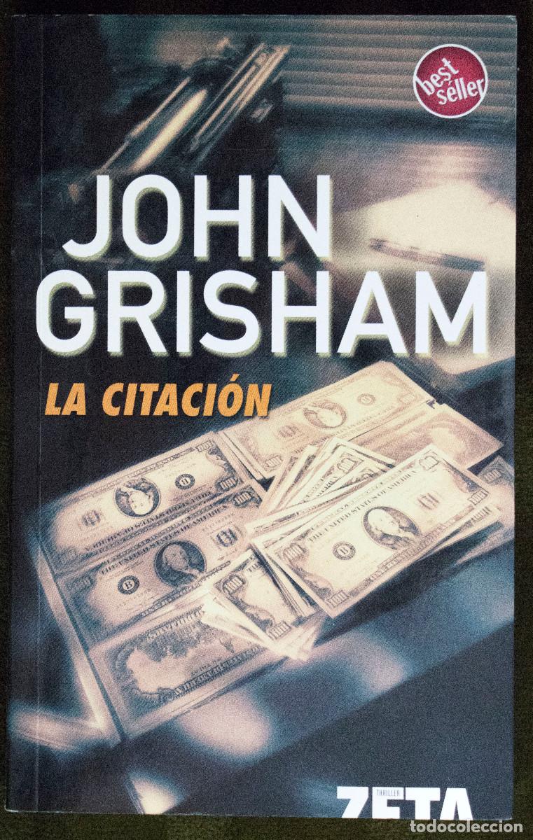 Libros de segunda mano: LA CITACIÓN, de John Grisham.