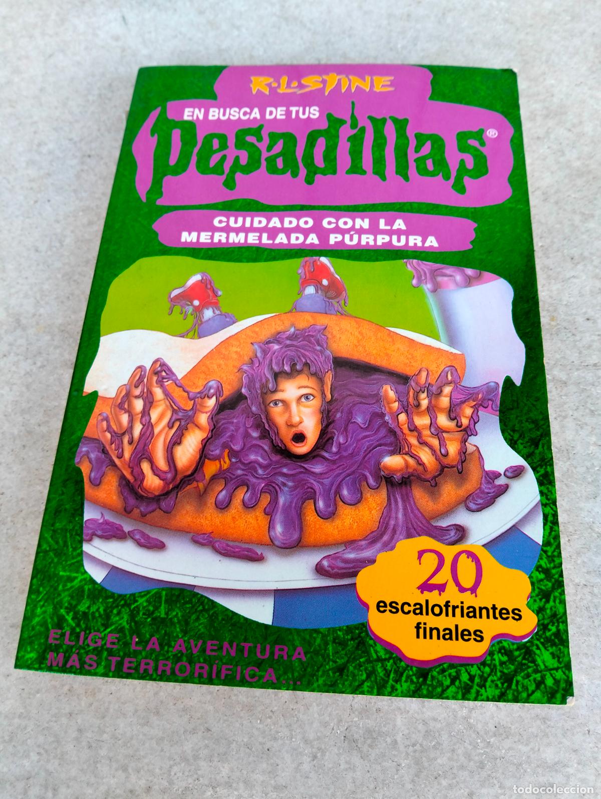 Gebrauchte B&uuml;cher: R L Stine en busca de tus pesadillas cuidado con la mermelada p&uacute;rpura 20 escalofriantes finales