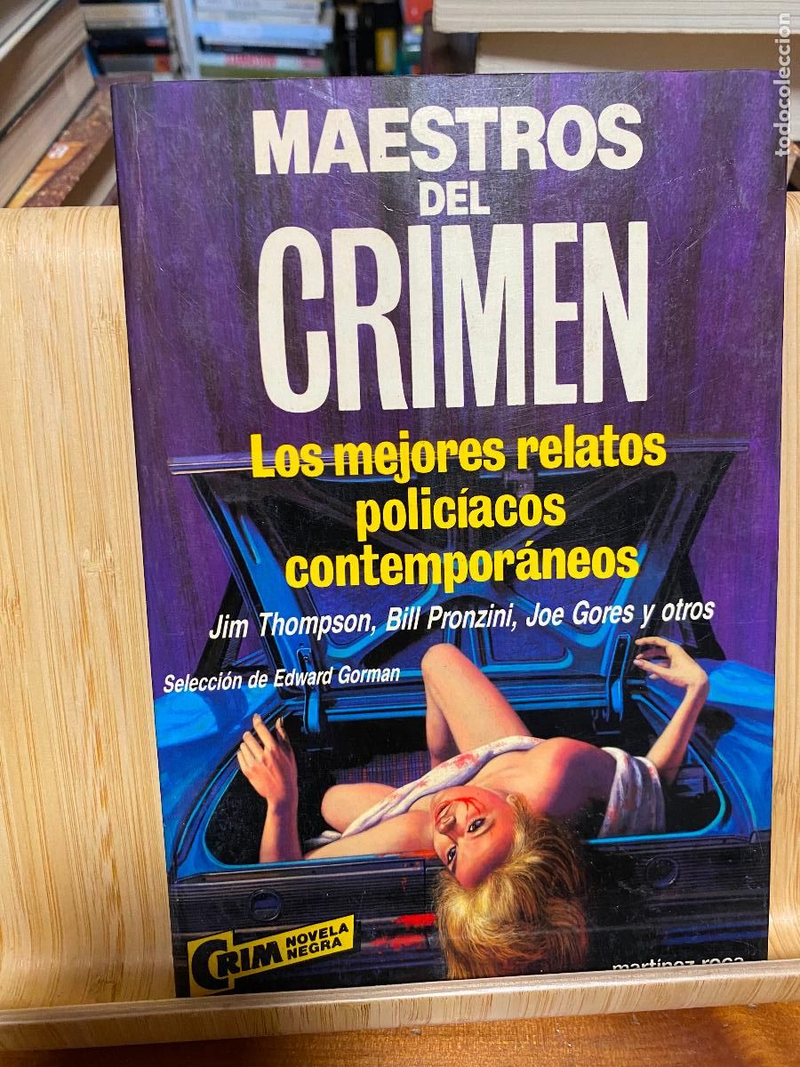 Libros de segunda mano: MAESTROS DEL CRIMEN. LOS MEJORES RELATOS POLIC&Iacute;ACOS CONTEMPOR&Aacute;NEOS. VV.AA. EDITORIAL MART&Iacute;NEZ ROCA