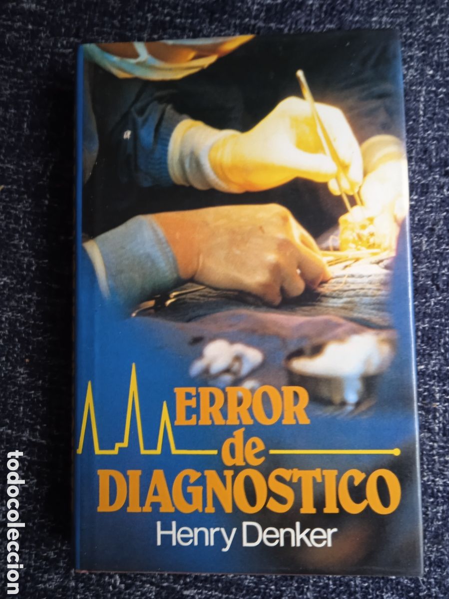 Libros de segunda mano: error de diagnostico / Henry Denker