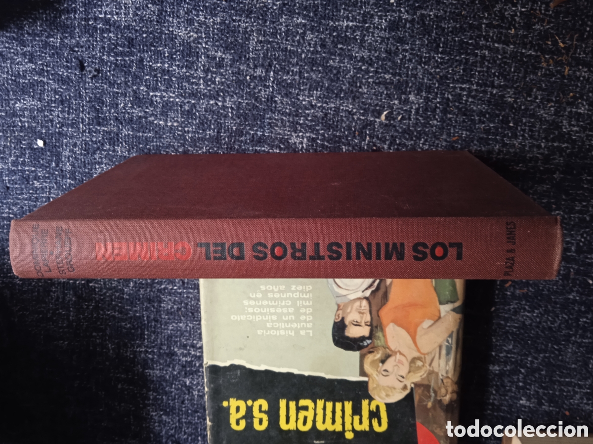 Libros de segunda mano: LOS MINISTROS DEL CRIMEN. / DOMINIQUE LAPIERRE - STEPHANE GROUEFF
