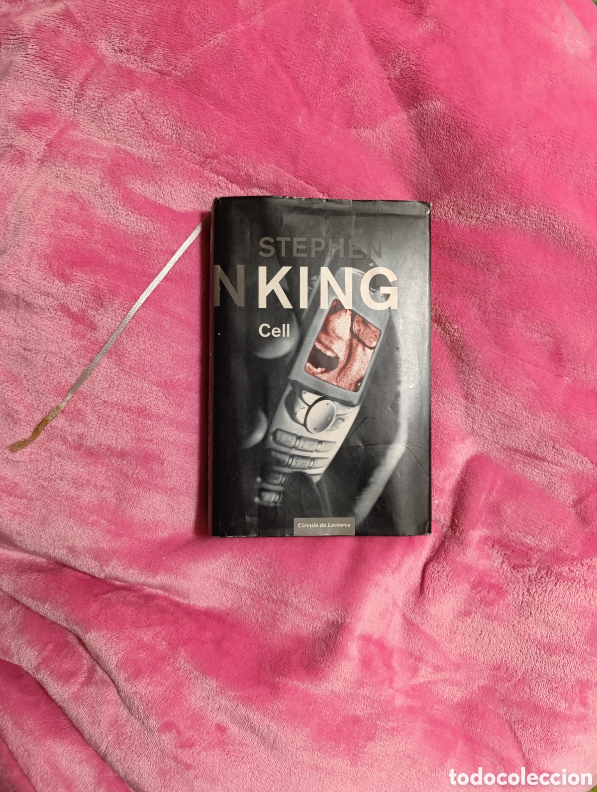 Libros de segunda mano: Libro Cell - Stephen King (Tapa Dura con Sobrecubierta)