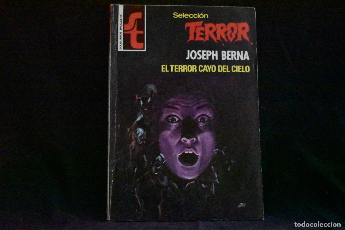 Libros de segunda mano: SELECCI&Oacute;N TERROR N&ordm; 274. EL TERROR CAYO DEL CIELO. JOSEPH BERNA. BOLSILIBROS BRUGUERA