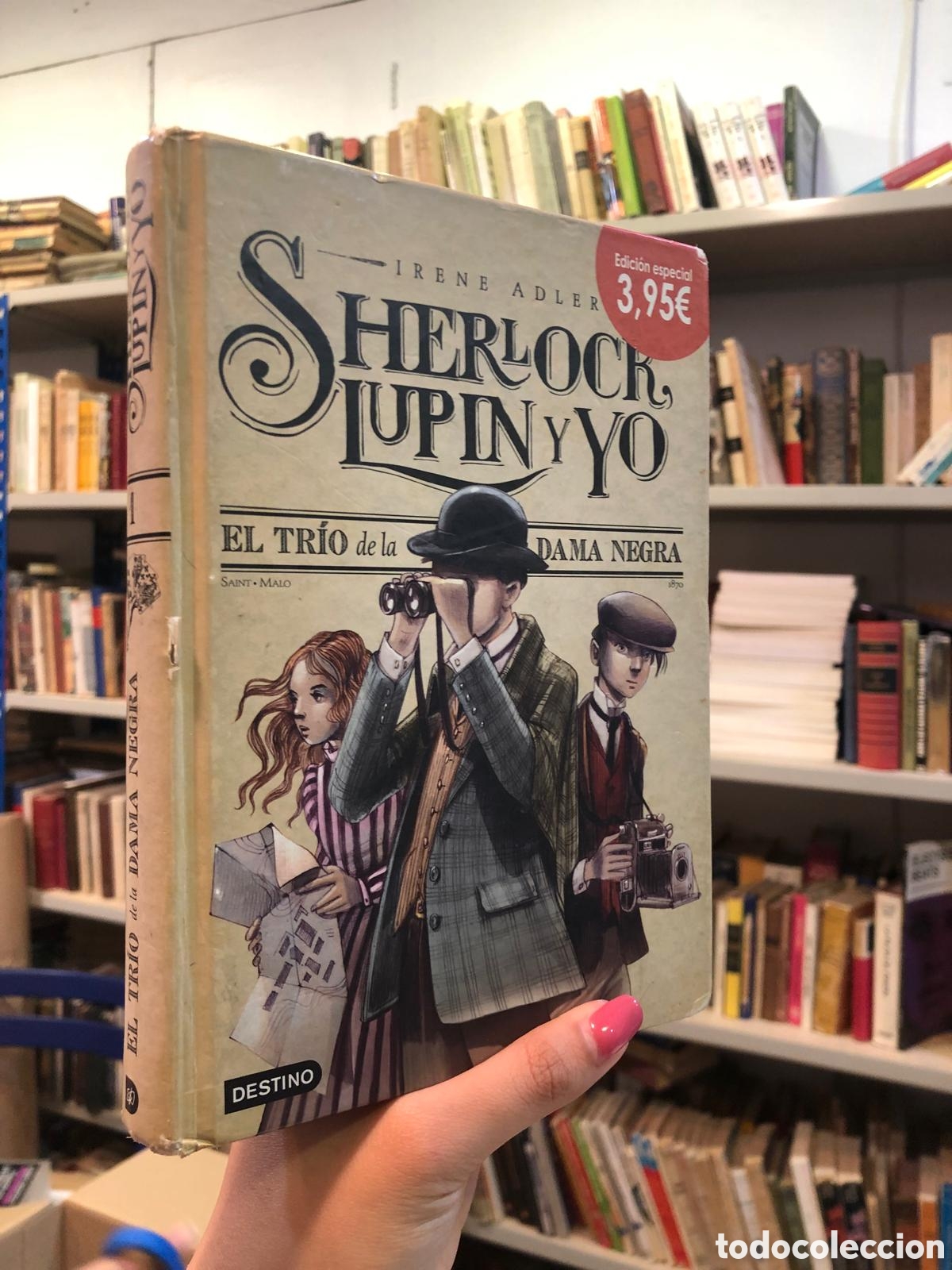 Libros de segunda mano: El tr&iacute;o de la dama negra - Irene Adler